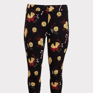 Torrid Leggings Christmas Jingle Bells Holiday NWT